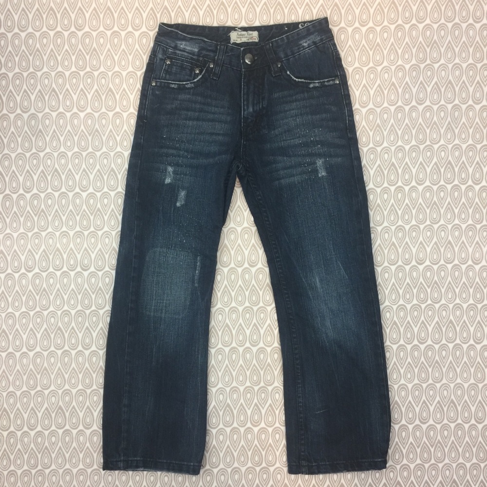 Antique Rivet SS/010 Cropped Jeans SZ 8 25X23 W99